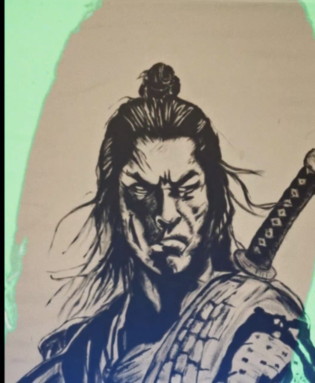 Samurai — inkt